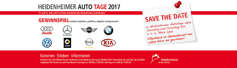 Heidenheimer Autotage 11. - 12.03.2017